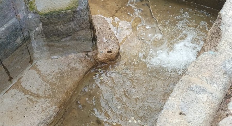 Particolare della Fontana di Rosello Particolare della Fontana di Rosello