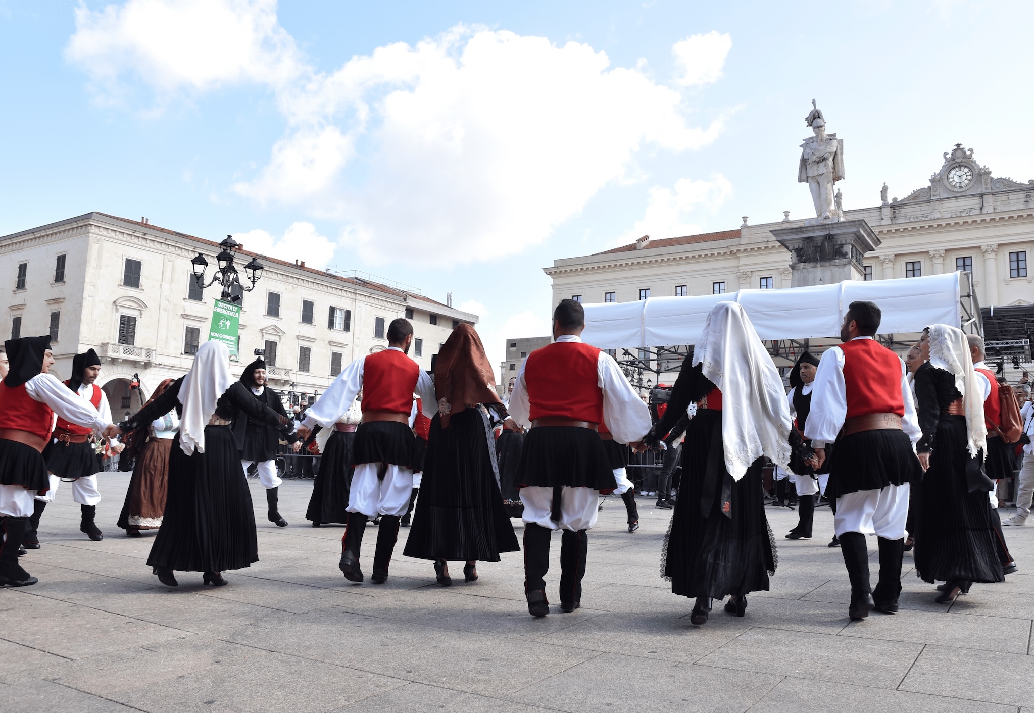 Una foto della Cavalcata Sarda 2025