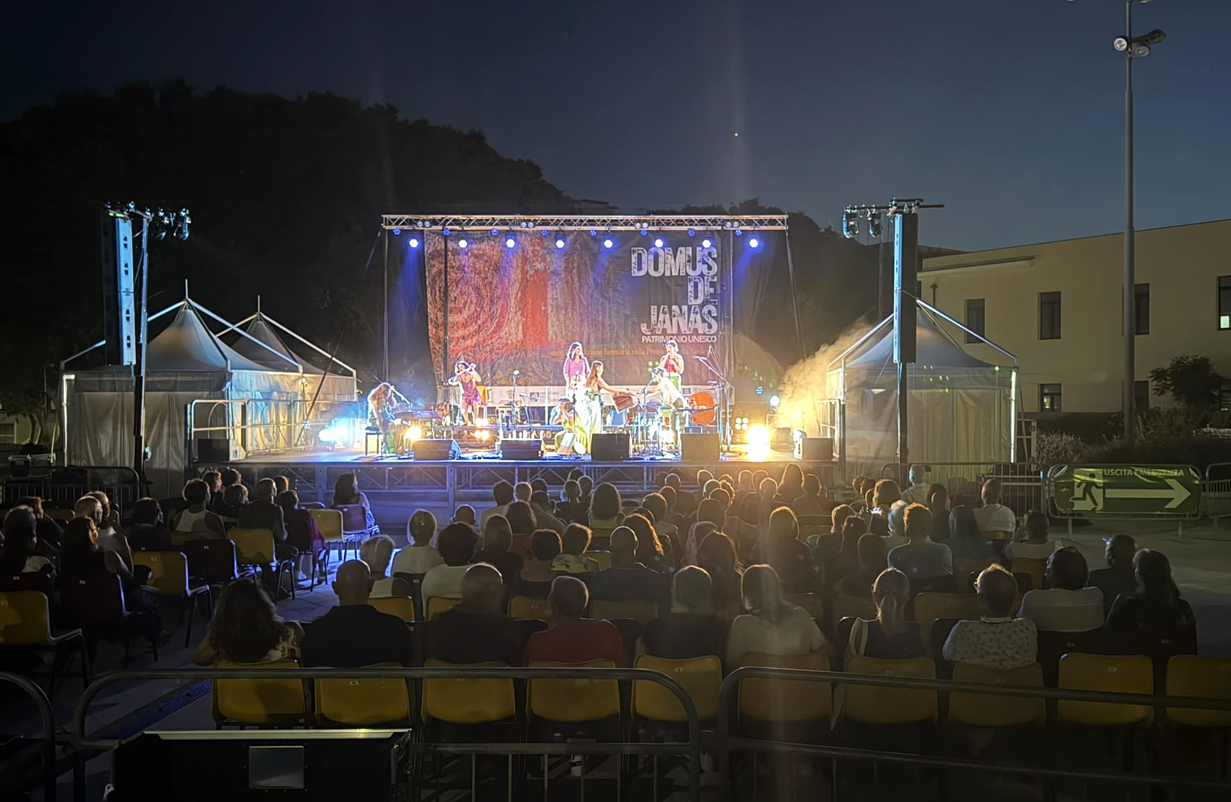 Una iniziativa in piazza Moretti