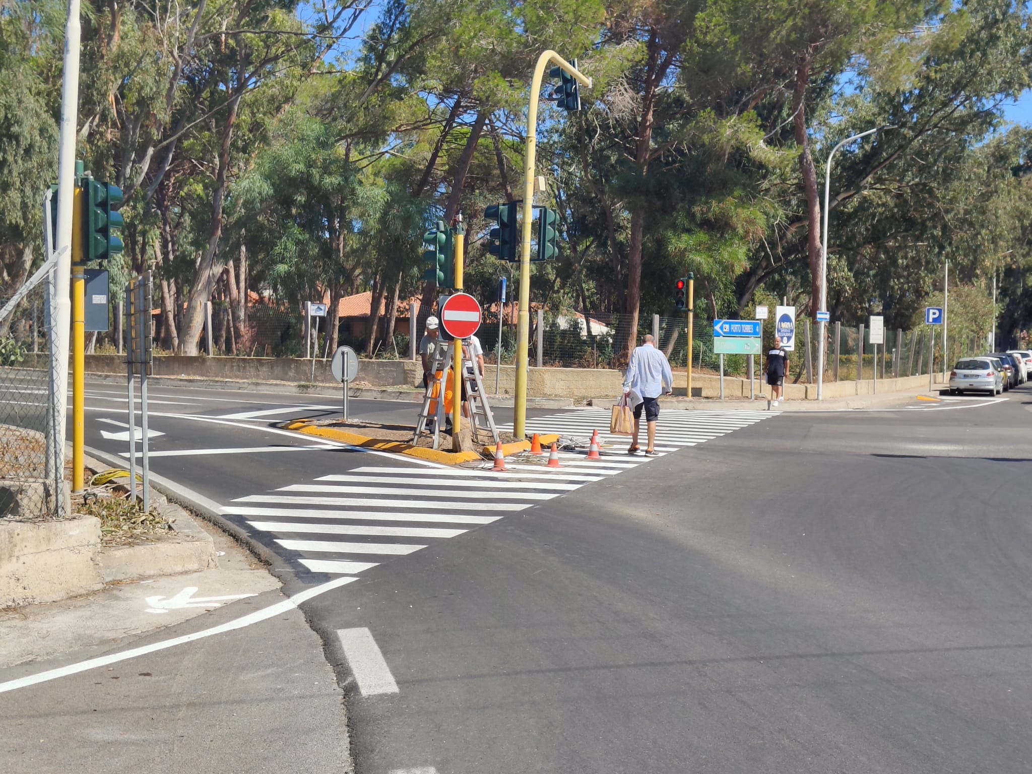 I lavori a Platamona