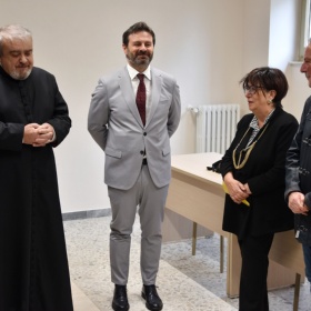 Un momento dell'inaugurazione Un momento dell'inaugurazione