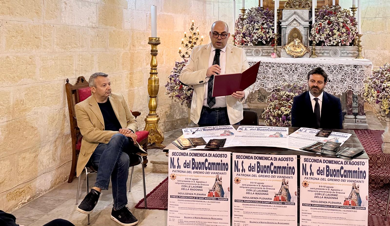 Un momento della conferenza stampa