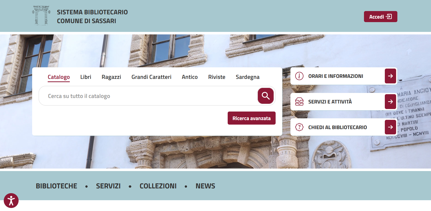 Sistema bibliotecario comunale