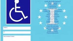 Contrassegno persone con disabilità