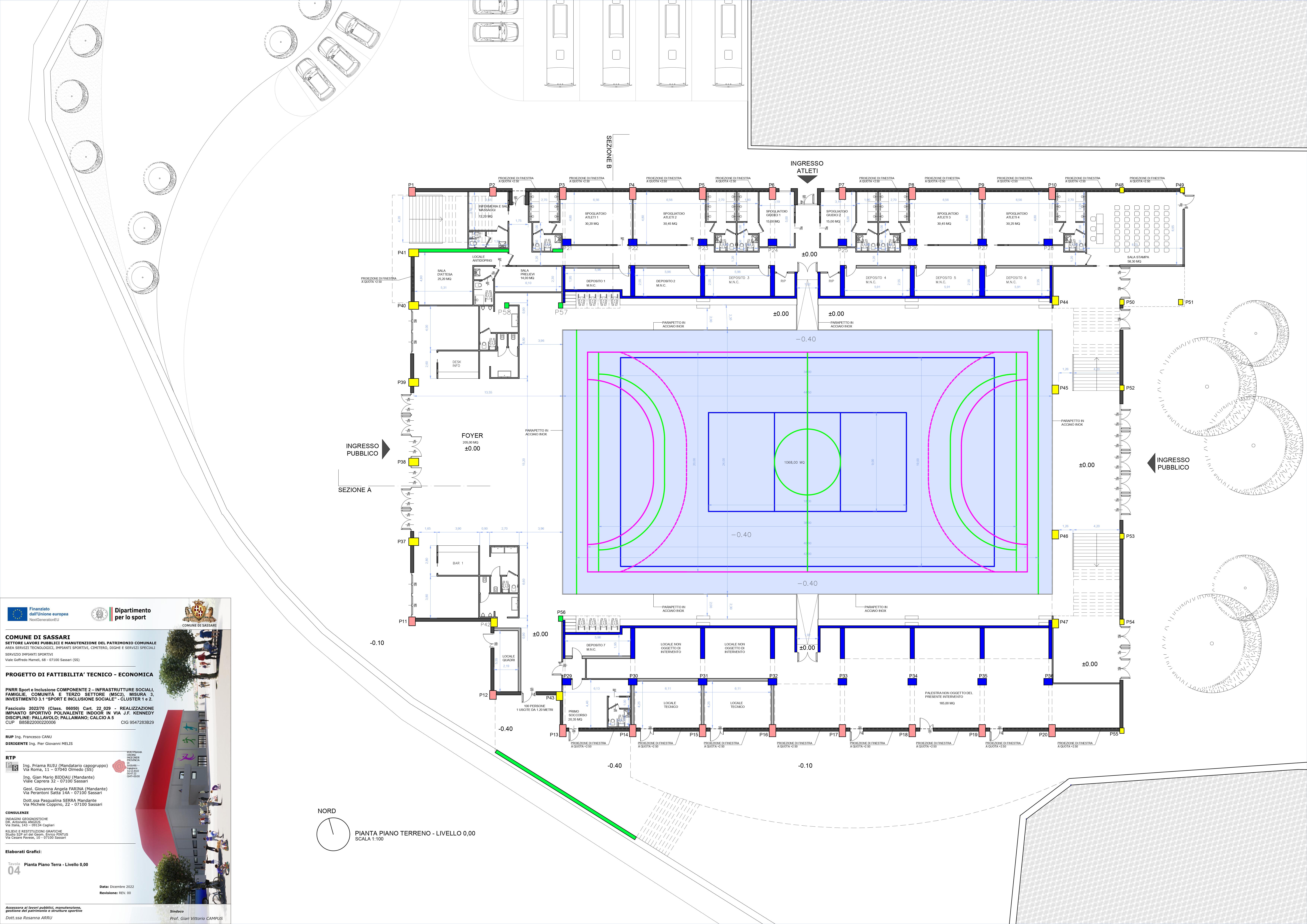 Presentazione palazzetto via Kennedy